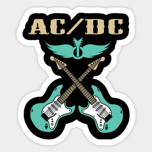 AC DC BAND Sticker